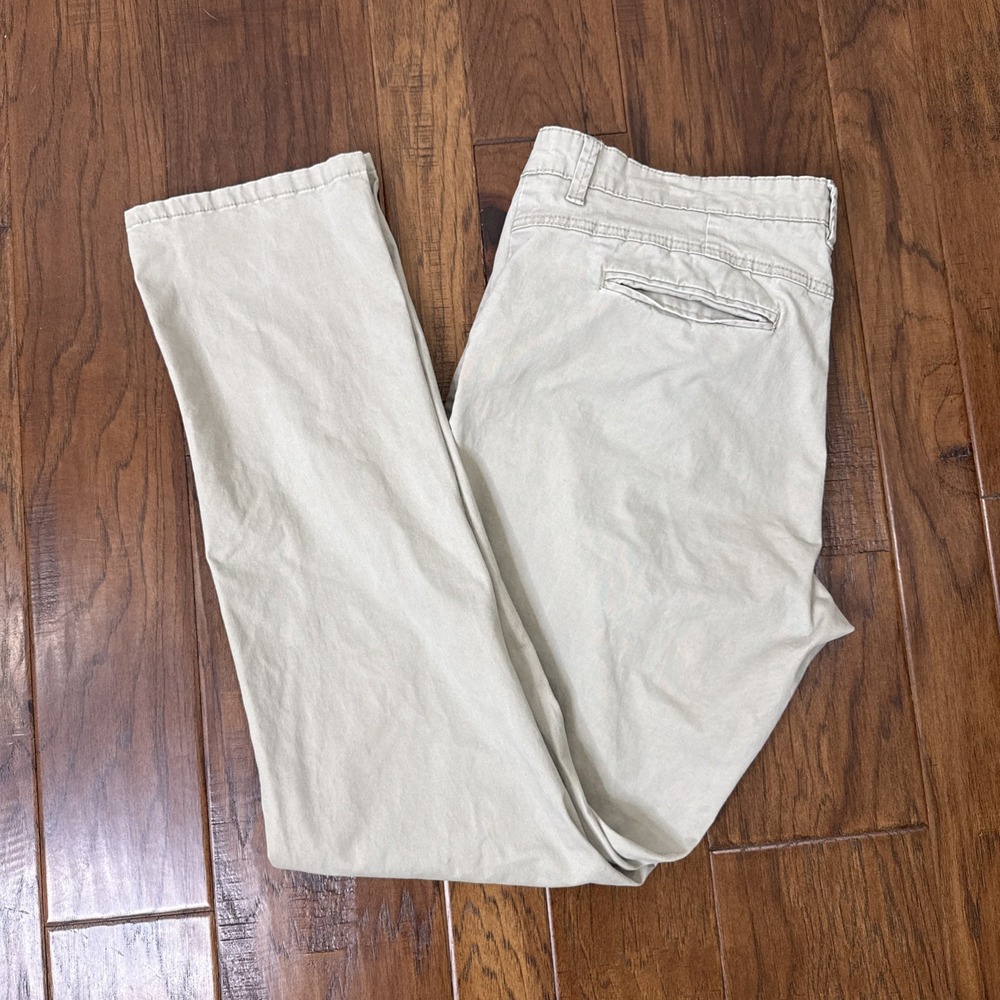 American Tall Carman Taper Fit Chino Khaki Pants Long Office Preppy Men's 40x36*